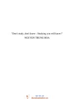 Giáo trình cơ học lý thuyết 2-Phần động lực học
