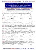 07 khoang cach giua hai duong thang dang 1 _LUYỆN THI THPT QUỐC GIA 2018 TRÊN MOON.VN