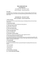 TIÊU CHUẨN QUỐC GIA : CHỒI GIỐNG DỨA – YÊU CẦU KỸ THUẬT