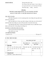 Giáo án nghiệp vụ vận tải 