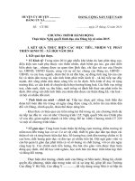 Chương trình hành động thực hiện nghị quyết lãnh đạo của đảng bộ