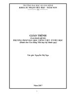 Giáo trình phương pháp dạy học tiếng việt ở tiểu học 