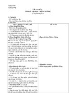 BAI 1 Thánh Gióng bài soạn theo mô hình THM