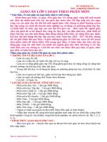 giáo án tự nhiên xã hội lớp 1 (2) 