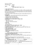 kế hoạch dạy học ngữ văn 6 