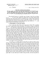 Chương trình hành động tổ chức nghiên cứu, quán triệt thực hiện Nghị quyết số 33NQTW ngày 962014 Hội nghị Trung ương 9 khóa XI