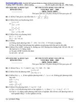 Đề thi tuyển sinh vào 10 Bình Dương từ năm 2008-2015