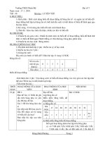 giáo án đại số 7 chương thống kê  luyen tap bieu do 