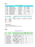 Bai tap MS excel THCB 2