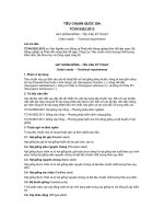 TIÊU CHUẨN QUỐC GIA Hạt giống bông – yêu cầu kỹ thuật