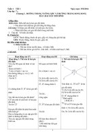 Giáo án hình học 7 tuần từ 10   17 