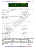 04 mach dien xoay chieu RLC p1  _LUYỆN THI THPT QUỐC GIA 2018 TRÊN MOON.VN