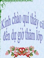 Bài Giảng Phương Trình Trạng Thái  Khí Lí Tưởng ( Tiết 1 )