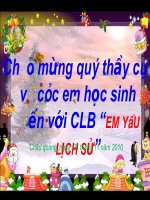 sơ lược về môn lịch sử   lịch sử 6 (6) 