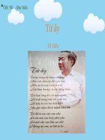 Ngữ văn 11 :Bài thơ Từ ấy