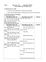 giáo án số học 6 tiết 8 đến tiết 11 chương trình vnen