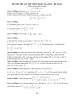 DE46 THPT nguyễn trung thiên  hà tỉnh  _ ĐỀ THI THỬ THPT QUỐC GIA TOÁN NĂM 2015