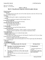 giáo án giáo dục công dân 6  tuần 21 