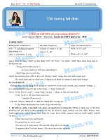 Thì tương lai đơn (EV1028)  _LUYỆN THI THPT QUỐC GIA 2018 TRÊN CÁC WEB HỌC ONLINE