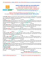 BÀI TẬP_LUYỆN THI THPTQG2018 TRÊN CÁC WEB HỌC ONLINE