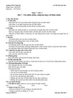 giáo án giáo dục công dân 6  tuần 7 