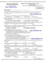 DeThiThu netde thi thu thpt quoc gia mon hoa 2016 thpt dong dau SỐ 10_ ĐỀ THI THỬ THPT QUỐC GIA MÔN HOÁ 2016