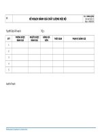 BM01 QT03 ke hoach danh gia chat luong noi bo 