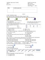 Đề kiểm tra học kì 2 tin học 7 lẻ 