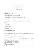 giáo án tự nhiên xã hội  bai 23 cay hoa 