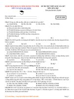 Hóa  _Ngày làm số 25_Kỹ sư hư hỏng_Ôn THPT Quốc gia 2017