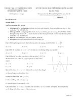  TTLT THẦY DIÊU đề MIN họa lần 2 bộ đề TRẦN CÔNG DIÊU _Ôn thi thpt quốc gia 2018