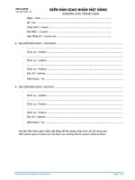 BM14 QT08 chuan bi bien ban giao nhan mat bang 