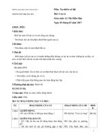 giáo án tự nhiên xã hội  bai 25 con ca 