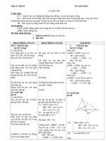 Giáo án hình học 7 tuần từ 15+16 