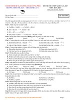 Hóa 49 đề  _Ngày làm số 49_Kỹ sư hư hỏng_Ôn THPT Quốc gia 2017 