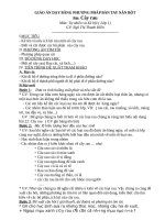 giáo án tự nhiên xã hội bài 22 