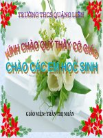 Bài giảng thao giảng sinh học 8 tuyến sinh dục (3) 