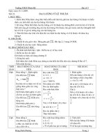 giáo án đại số 7 chương  hàm số  dai luong ti le thuan  