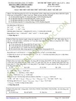 giai chi tiet de thi thu thpt qg mon hoa truong thpt chuyen khtn lan 2 2016_ ĐỀ THI THỬ THPT QUỐC GIA MÔN HOÁ 2016