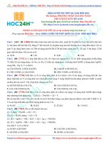 Hoc24hHoa PP Giai Bai Toan Thuy Phan Este Thi Online De 03  _LUYỆN THI THPT QUỐC GIA 2018 TRÊN CÁC WEB HỌC ONLINE