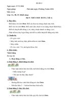 Giáo án tin học lớp 3 theo VNEN tuần 5 