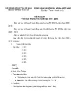 Ke hoach to chuc trung thu 2010-2011