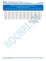 Dap an de cuoi CD  _LUYỆN THI THPT QUỐC GIA 2018 TRÊN CÁC WEB HỌC ONLINE