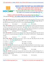 PP Giai Bai Toan Dot Chay Hop Chat Chua Nito 02 _LUYỆN THI THPTQG2018 TRÊN CÁC WEB HỌC ONLINE