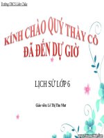 cách tính thời gian trong lịch sử   lịch sử 6 