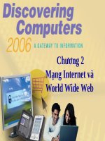 Bài Giảng Mạng Internet Và World Wide Web