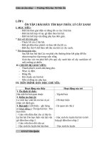 giáo án âm nhạc tuần  10 