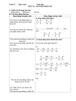 giáo án số học 6 tiết 76 chương trình vnen