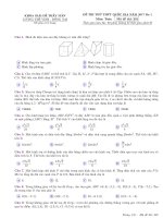Đề thi thử THPT quốc gia 2017 môn toán trường THPT chuyên lương thế vinh   đồng nai lần 1 