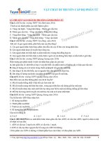 Câu hỏi vật chất di truyền cấp độ phân tử